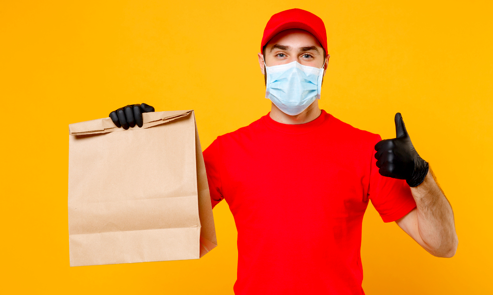 restaurant contactless delivery guidelines, restaurant contacless delivery option,
