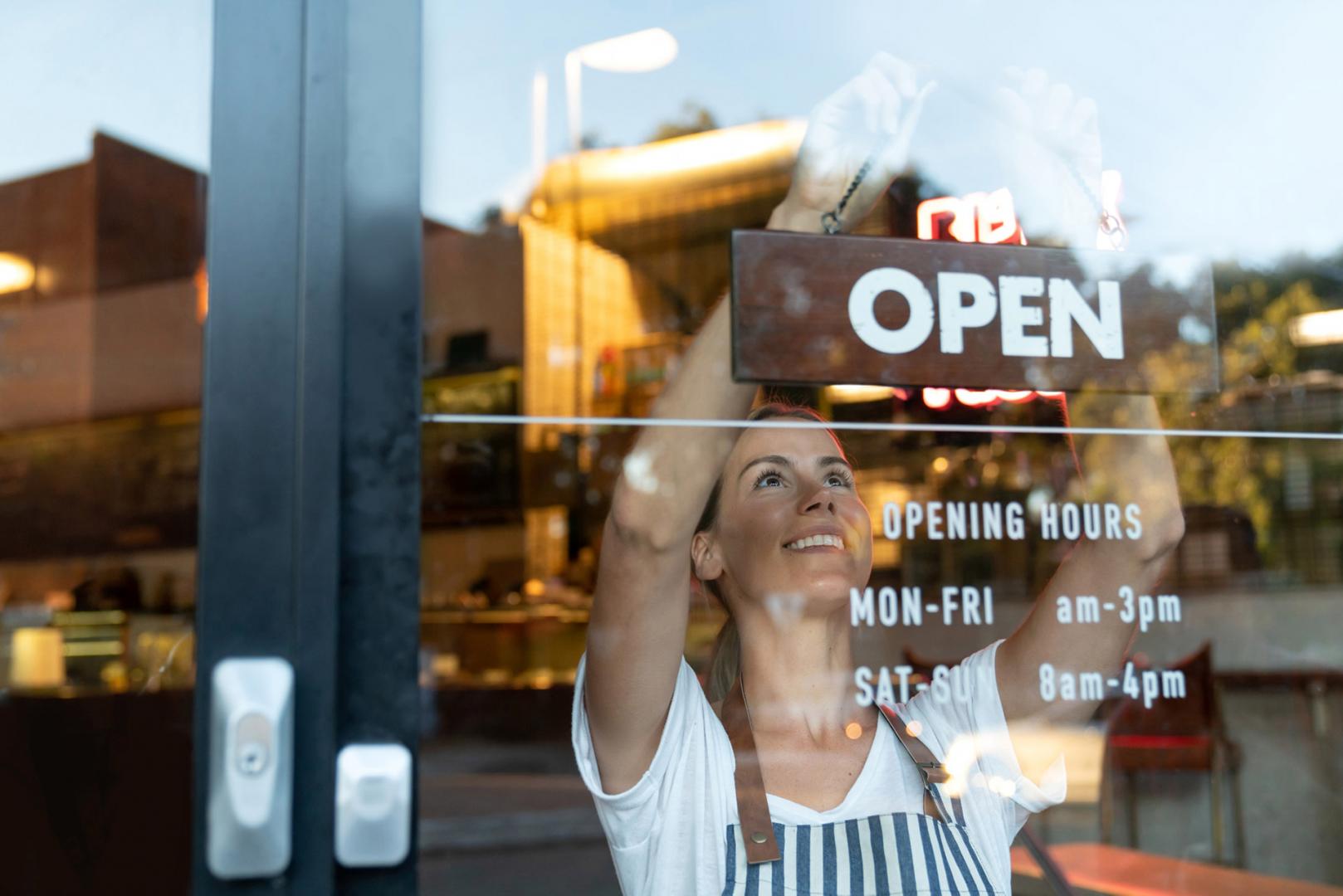 open restaurant